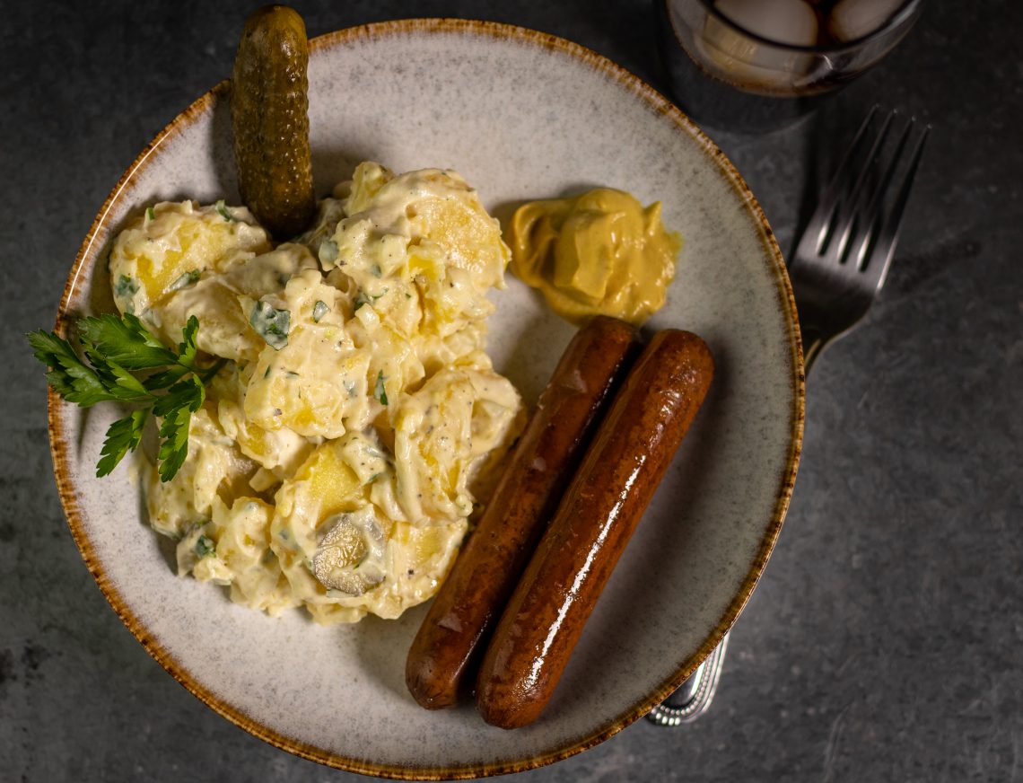 Kartoffelsalat Mit W Rstchen Norddeutscher Kartoffelsalat