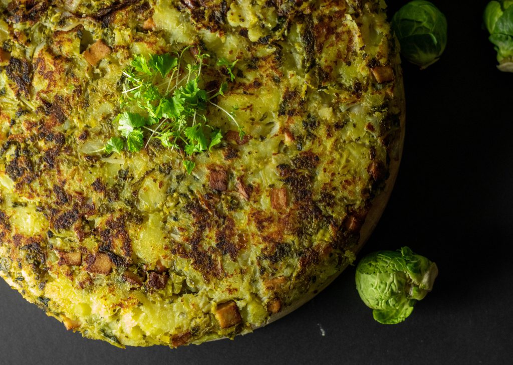 Veganes Bubble and Squeak Rezept - ganz einfach, ohne besondere Zutaten