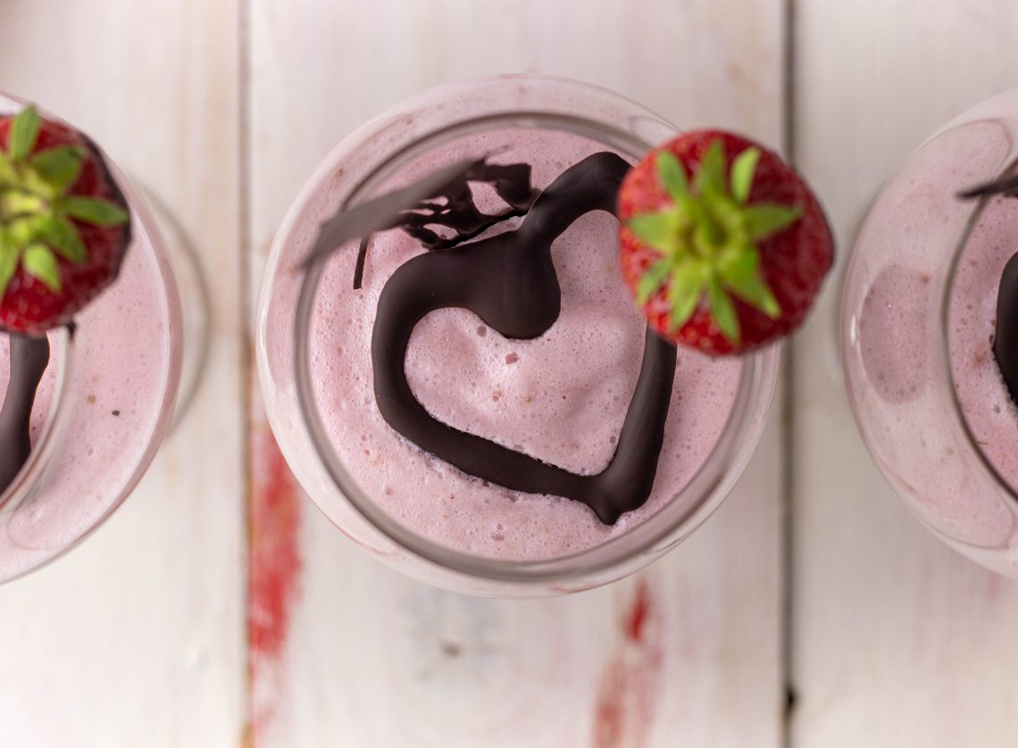 Erdbeermousse - fruchtig, cremig, luftig und vegan - Dailyvegan