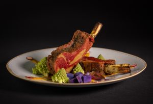 Vegan rack of lamb - even with bones