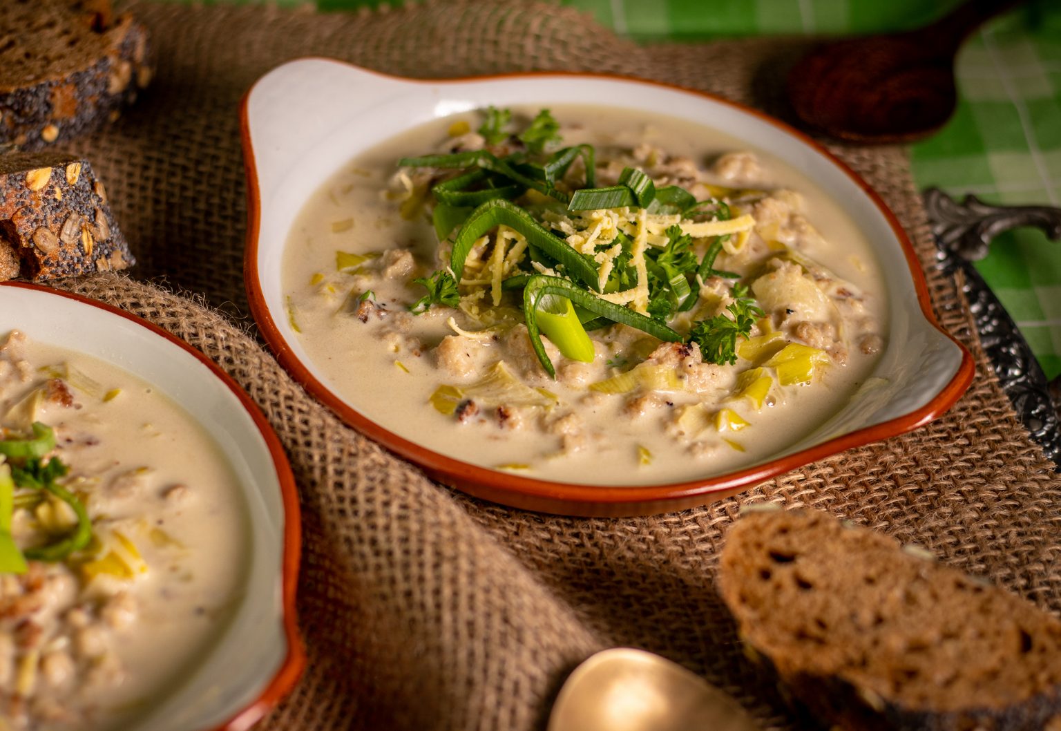 Vegane Lauch-Käse-Suppe Mit Hack, Schnell Und Einfach - Dailyvegan