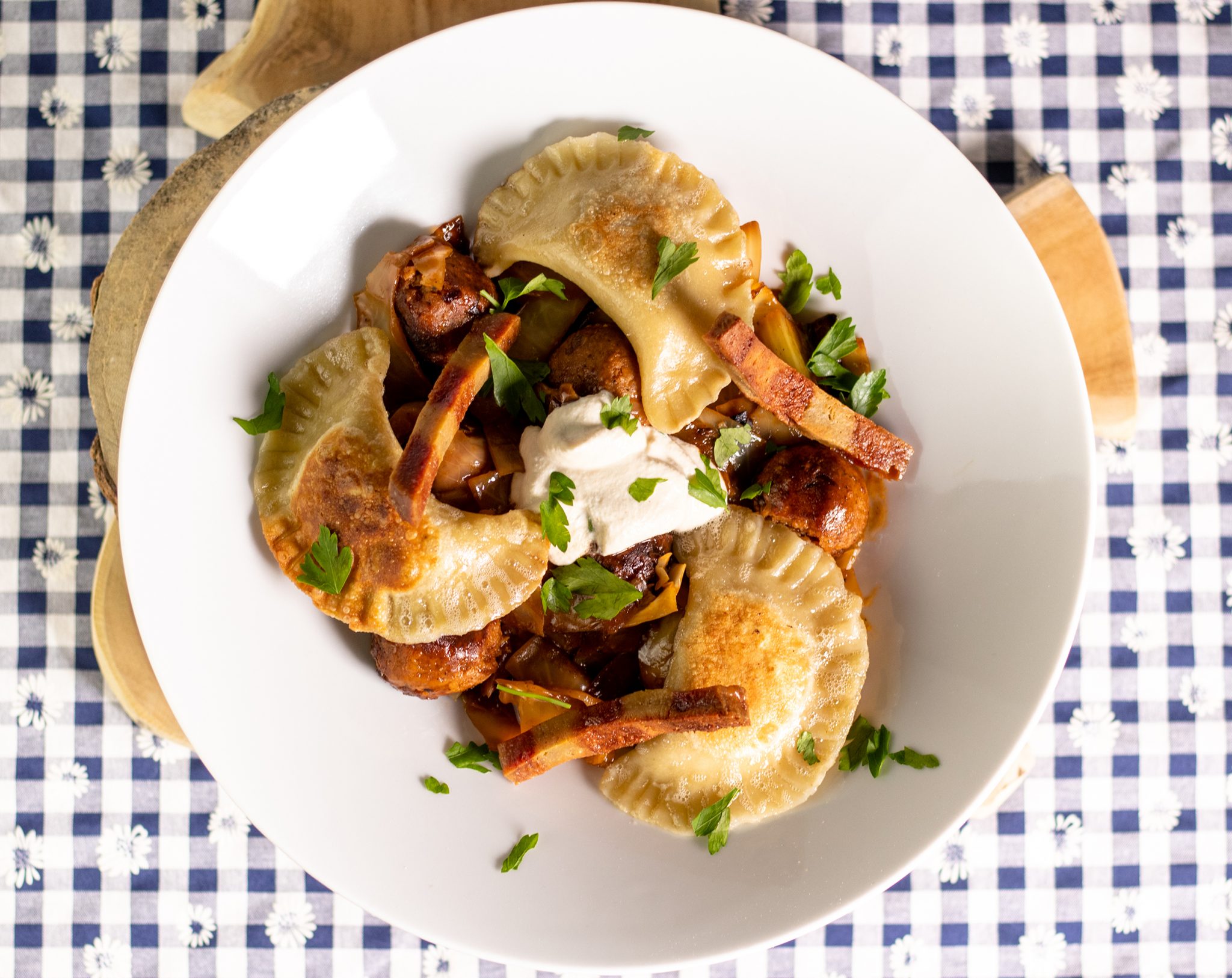 Vegane Piroggen mit 3 Füllungen - einfach selbstgemacht - Dailyvegan