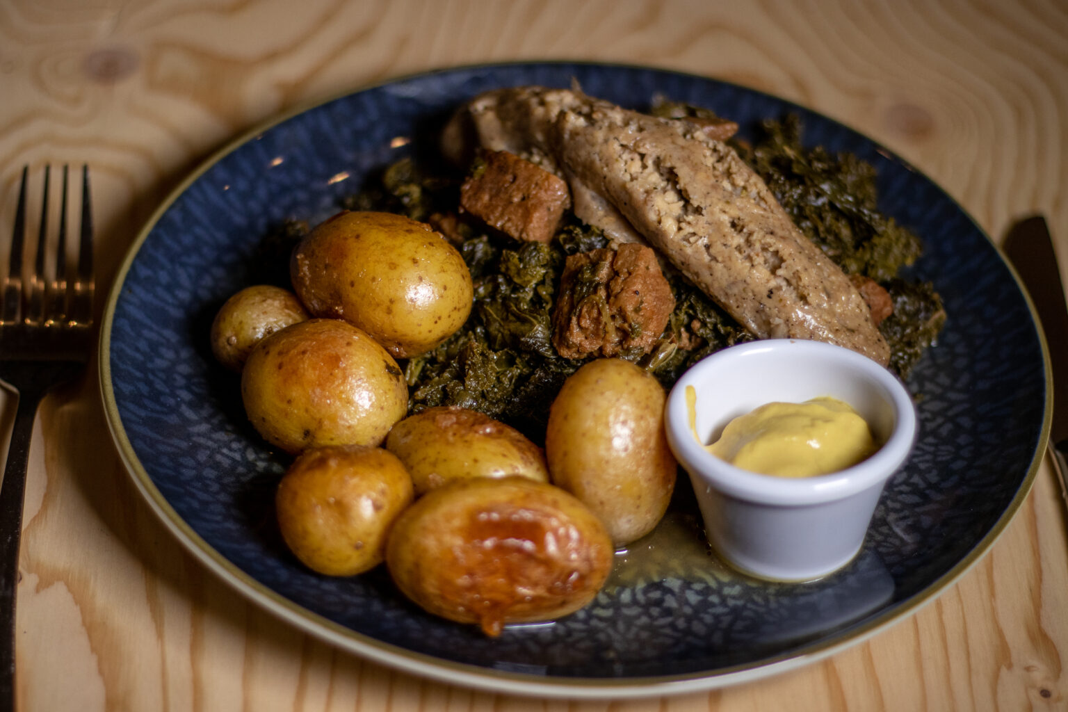 Bremer Grünkohl vegan - mit selbstgemachter Pinkel und Kasseler ...