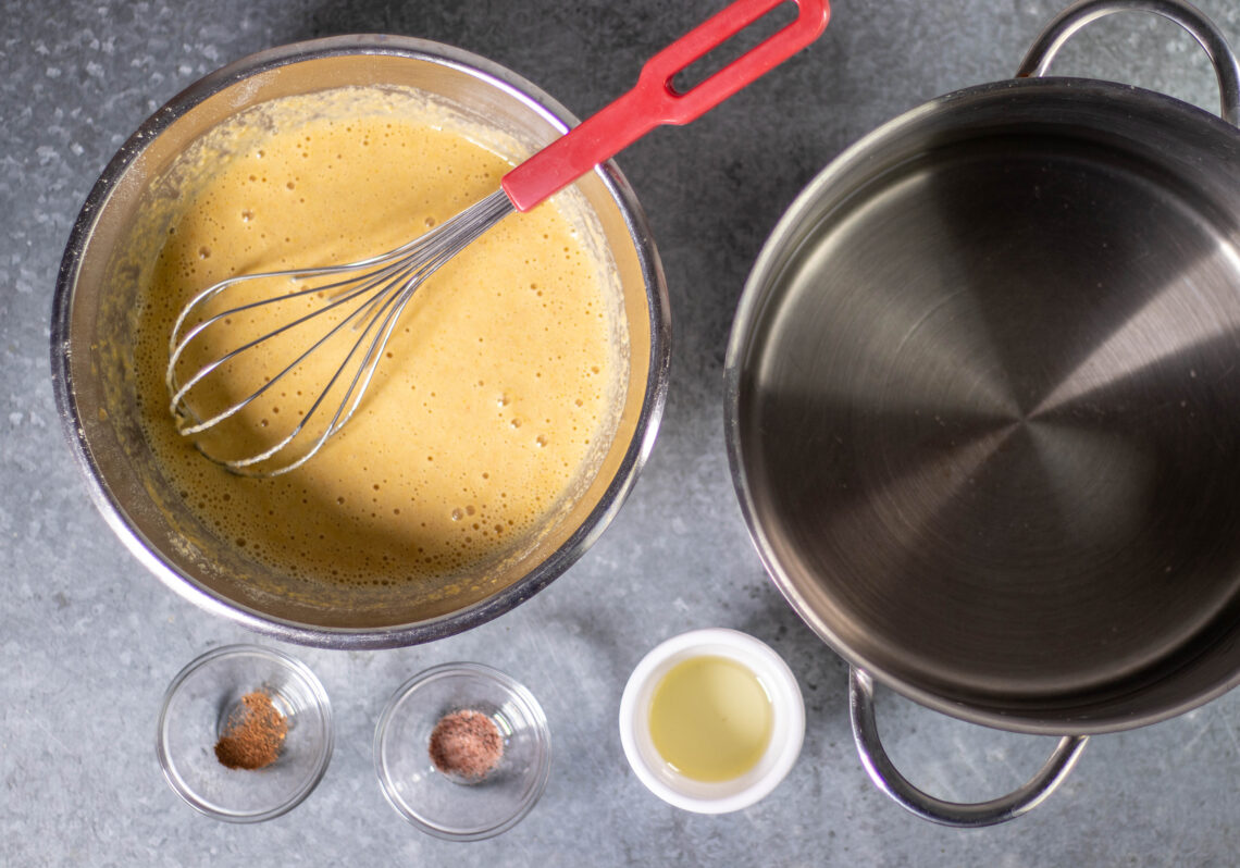 Eierstich, vegan und selbstgemacht. Perfekt als Suppeneinlage - Dailyvegan