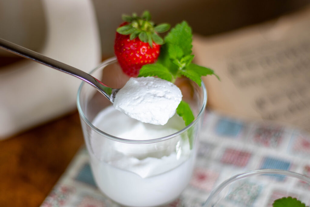 Veganes Mousse, ohne Verzicht auf den 'Eischnee'