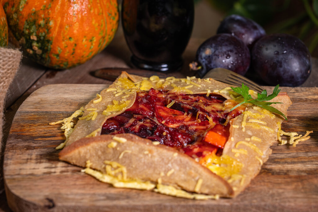 Das i-Tüpfelchen: ich habe frischen, herben Cidre im Galette-Teig verbacken.