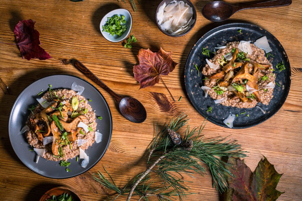 Herbstlich lecker, gemütlich wärmend, aromatisch und cremig, einfach wunderbar nach einem langen Spaziergang mit erfolgreicher Pilzsuche.