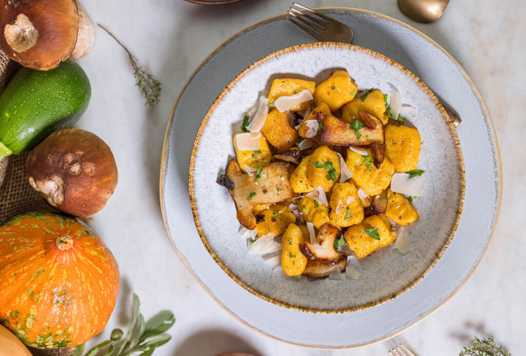 Diese Variation der klassischen italienischen Kartoffelgnocchi ist besonders beliebt in der kühleren Jahreszeit.