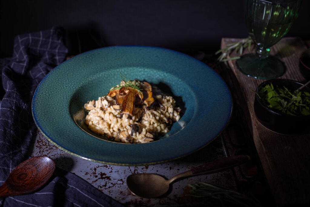 Mein Rezept für Steinpilz-Risotto ist glutenfrei.