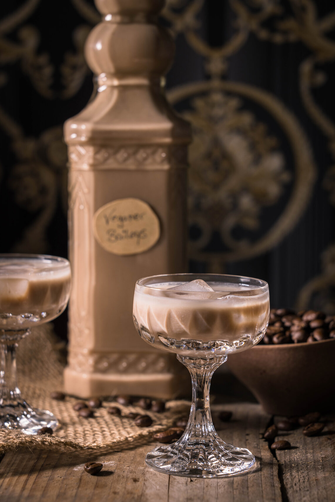 Selbstgemachter, veganer Baileys