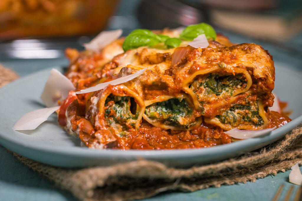 Zeige mir gerne auch Deine veganen Cannelloni