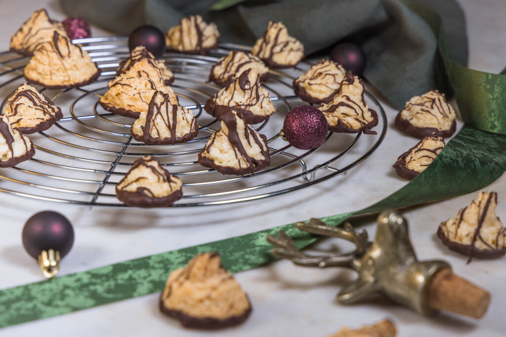 Zeige mir gerne auch Deine veganen Kokosmakronen