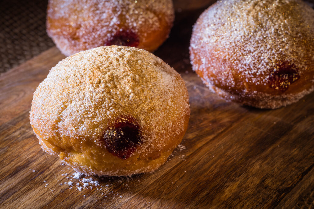 Zeige mir gerne auch Deine veganen Berliner Pfannkuchen