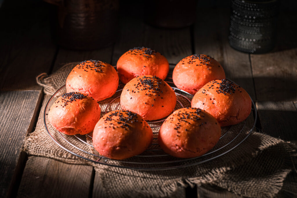 Wenn Du die Farbe weg lässt, hast Du anstelle von Red Burger Buns, normale Burger Buns