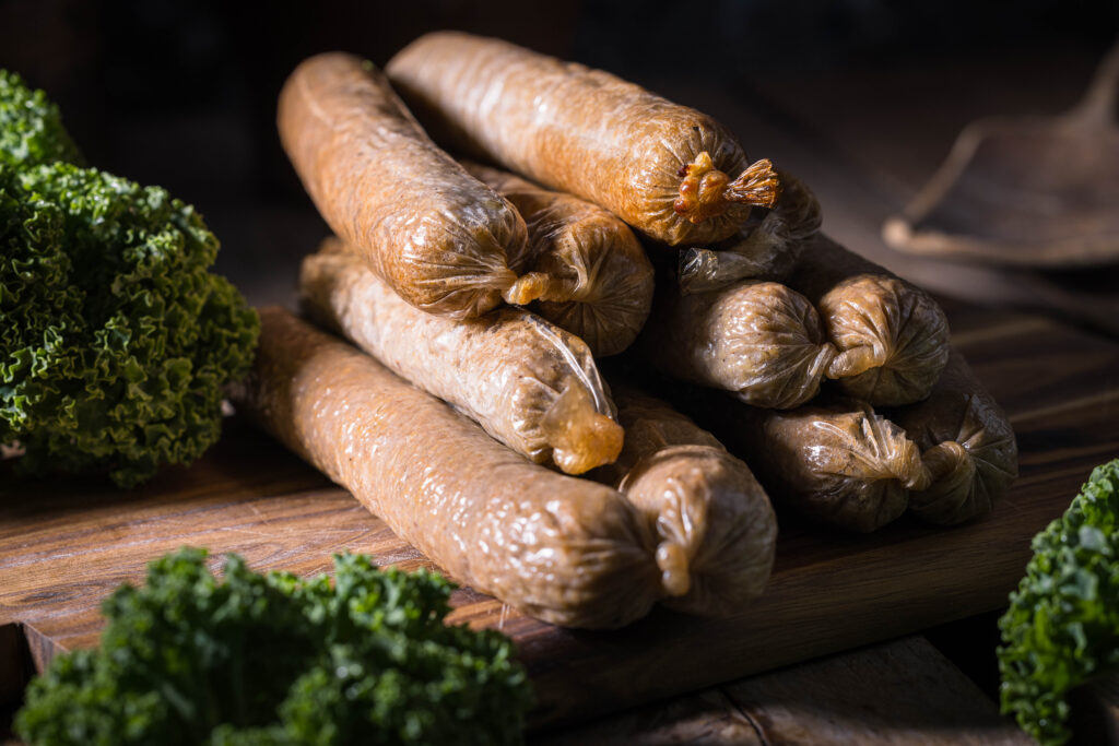 Vegane Pinkel - selbst geräuchert